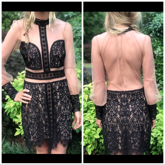 FOR LOVE & LEMONS - Vivian Dress - black - Picture 2 of 6
